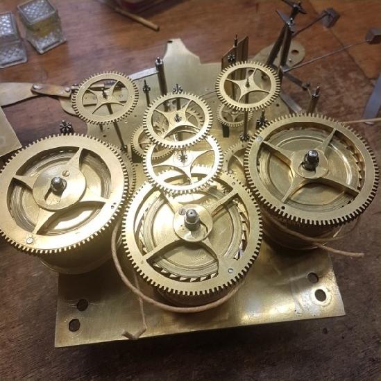Binnenkant uurwerk